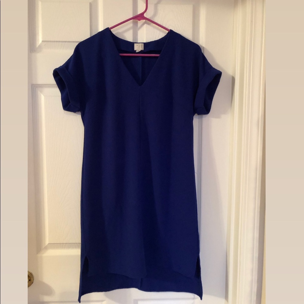 Blue Shift Dress